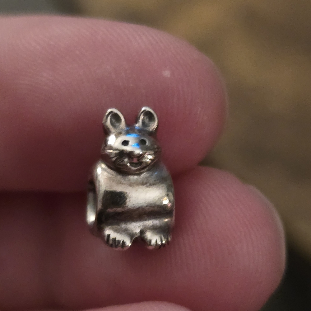 Pandora Silver Bunny Charm